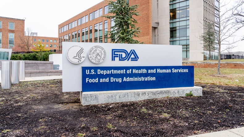 US FDA entrance sign