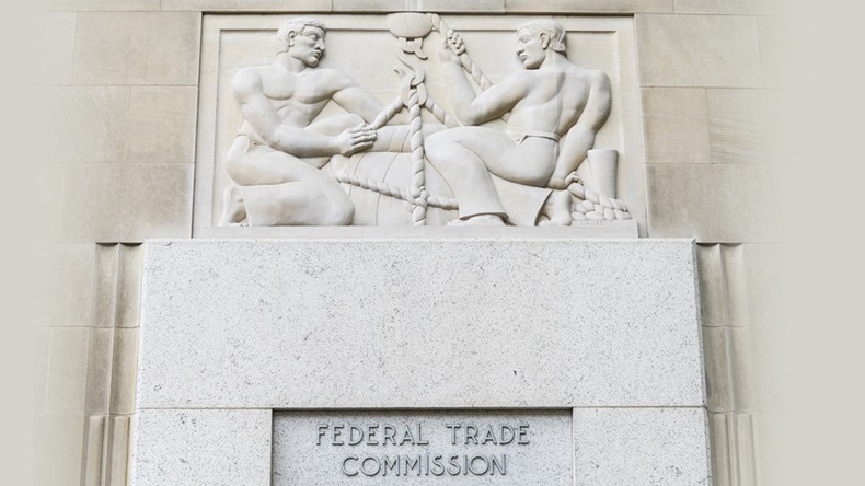 WASHINGTON, DC - SEPTEMBER 28, 2013: Federal Trade Commission Building in Washington, DC.