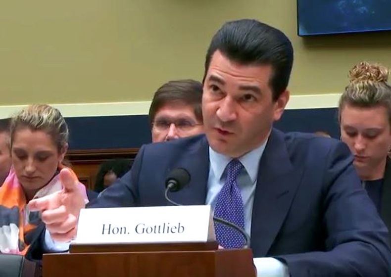 Gottlieb At the House E&C Hearing October 24 2017