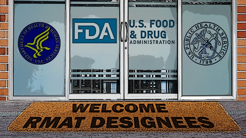 FDA welcome mat for RMAT designees