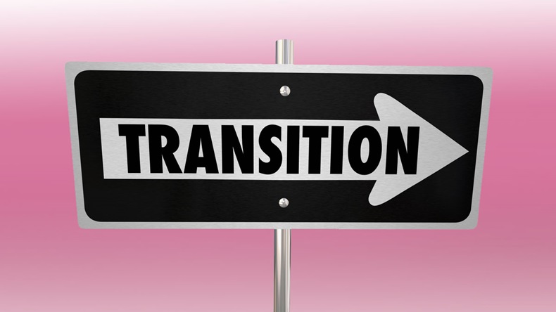 Transition sign
