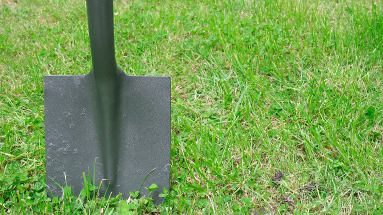 Spade in the ground - Image 