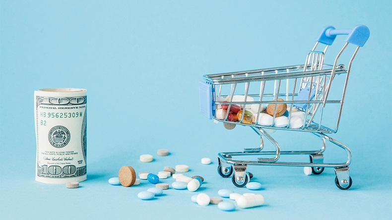 pill shopping cart