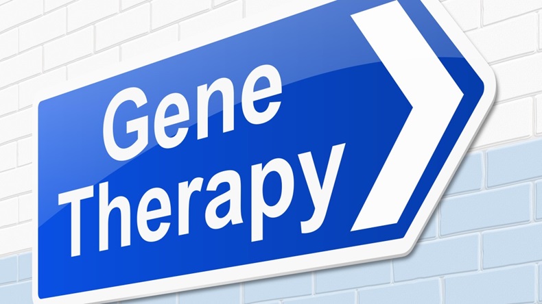 Gene therapy concept.
