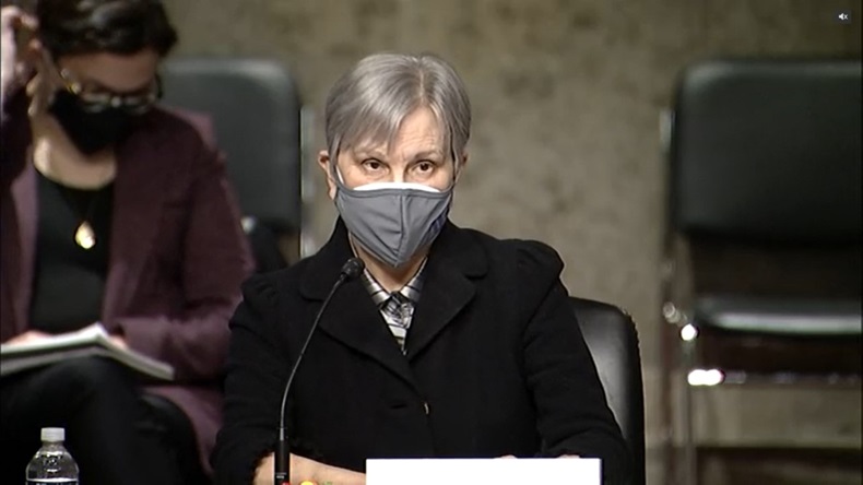 Acting FDA Commissioner Janet Woodcock at Senate HELP Committee hearing
