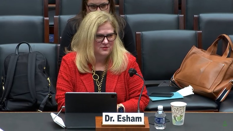 Cartier Esham at House Energy and Commerce Health Subcommittee