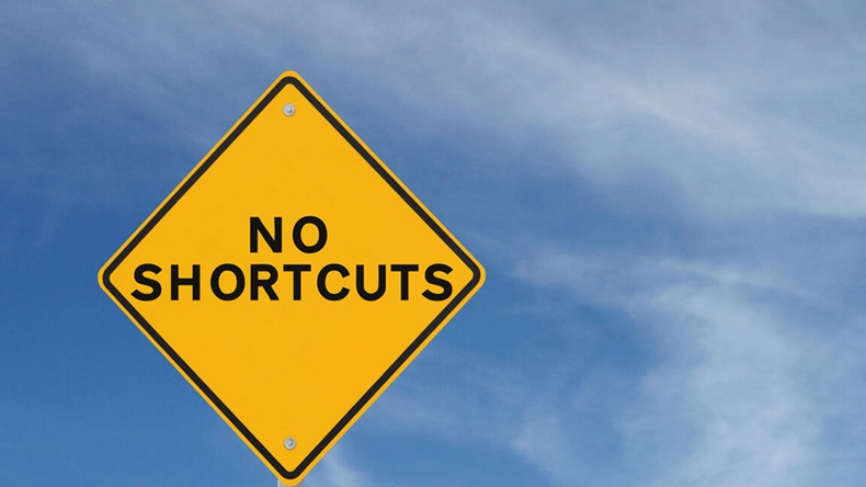 No shortcuts (Alamy)