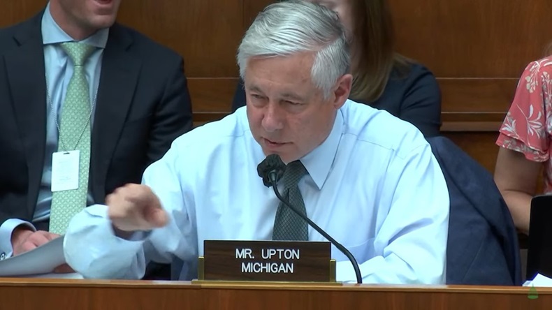 Fred Upton discusses House user fee bill