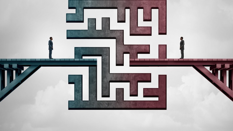 Disconnect maze
