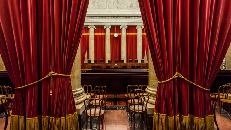 US Supreme Court interior