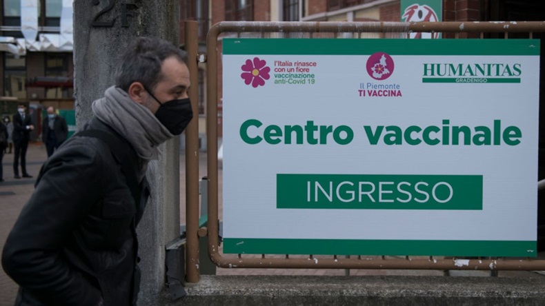 Italy vaccinations