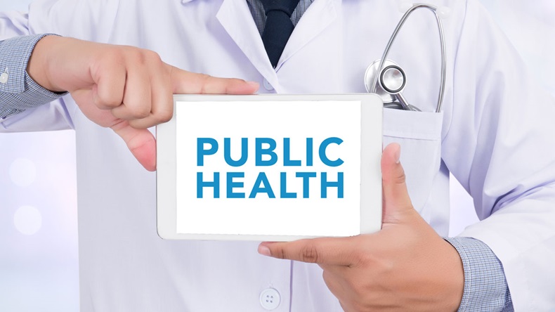 Public health sign