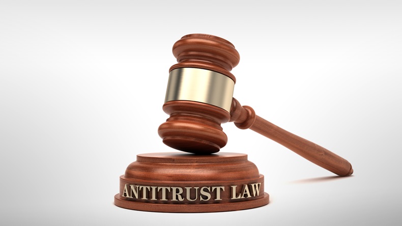 Antitrust  law gavel